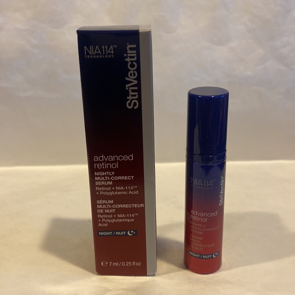 StriVectin Advanced Retinol Nightly Multi-Correct Serum Travel Size 0.25oz $25
